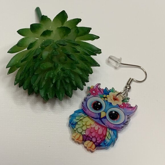 Owl Earring, Teacher Earring, Educator Earring, Gift Idea, Teacher Appre… - Picture 4 of 4